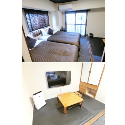 マンスリーリブマックス京都駅前セントラル_ホテルタイプ_1R〜