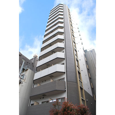 マンスリーマンション港区新橋４丁目外観