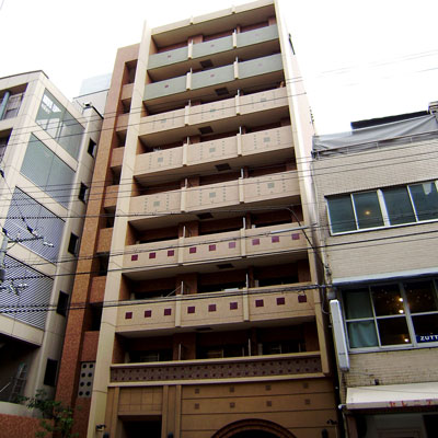 マンスリーマンション京町堀外観
