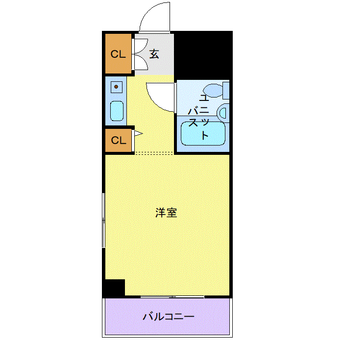 マンスリーリブマックス静岡浜松NORTH・八幡町ステイ_1R