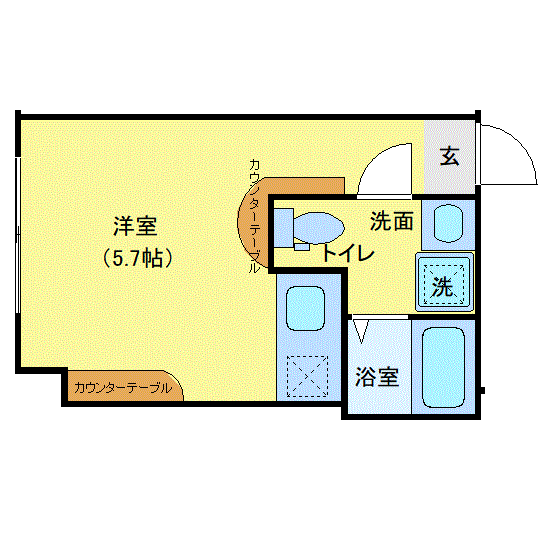 マンスリーリブマックス西五反田コンテル_1R