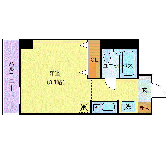 マンスリーリブマックス小田急線百合ヶ丘駅EAST_1R