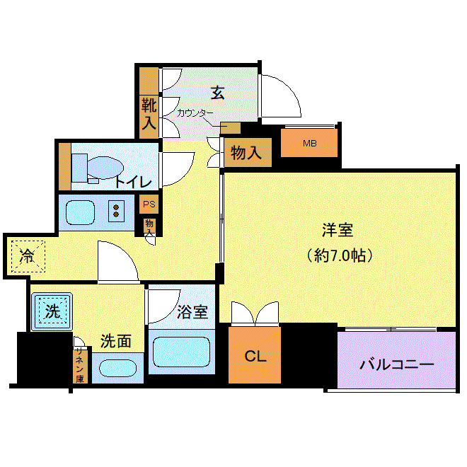 マンスリーリブマックス西新宿ディアレイシャス_1K