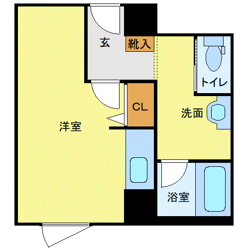マンスリーリブマックス長野駅前プレミアム_ホテルタイプ_1R