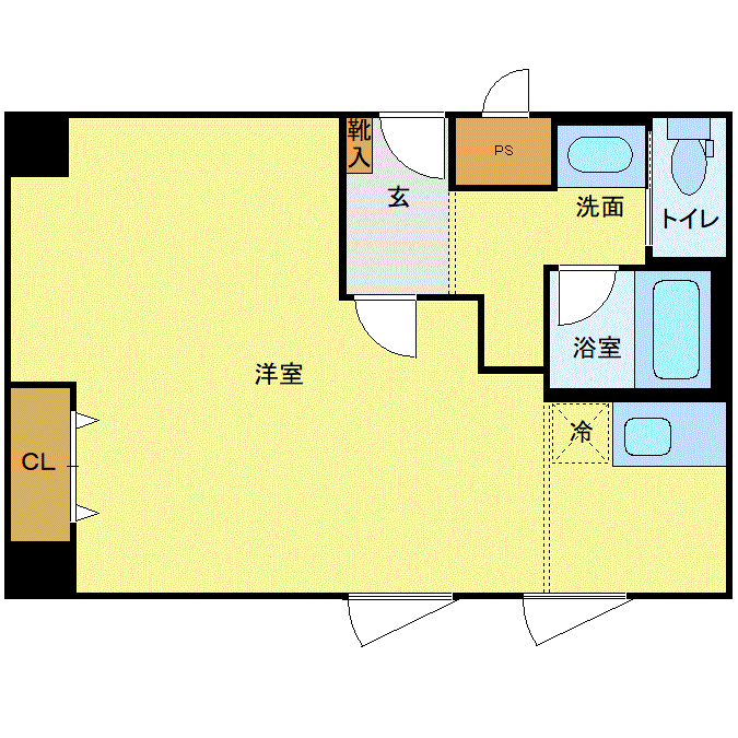 マンスリーリブマックス長野駅前プレミアム_ホテルタイプ_1R