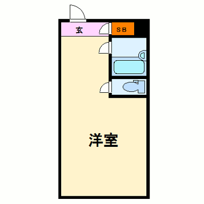 マンスリーリブマックス福岡天神WEST_ホテルタイプ_1R