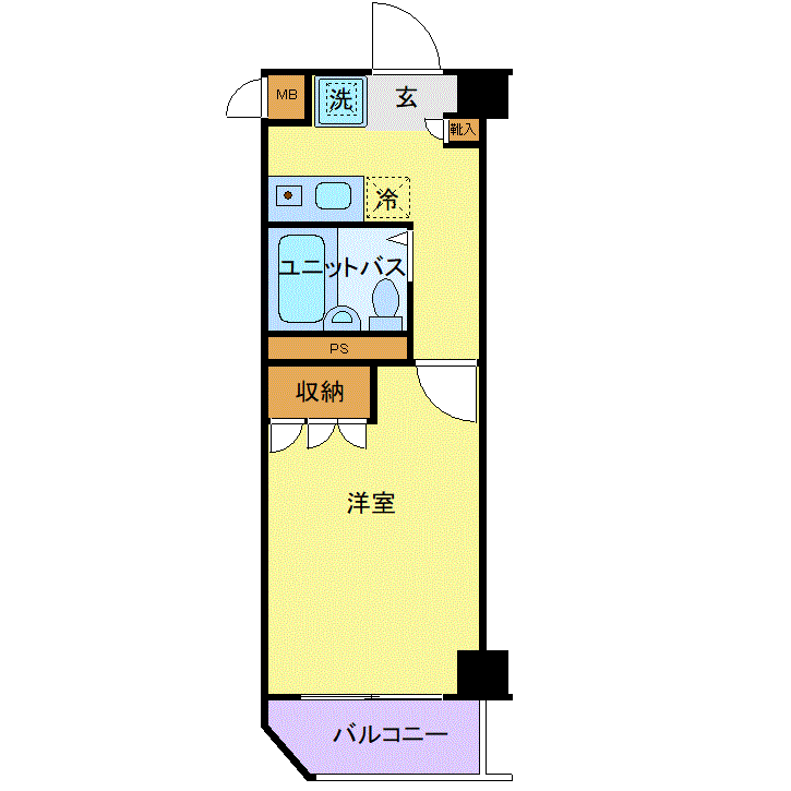 マンスリーリブマックス桜上水・下高井戸_1K