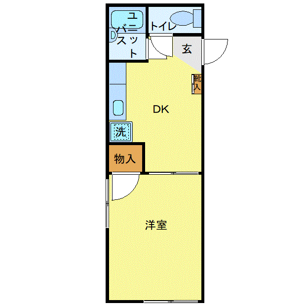 マンスリーリブマックス桜上水エステート壱番館_1DK