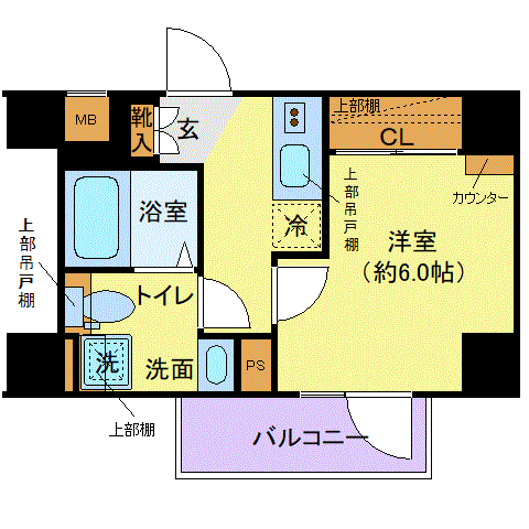 マンスリーリブマックス西大井・戸越公園クレヴィスタ_1K