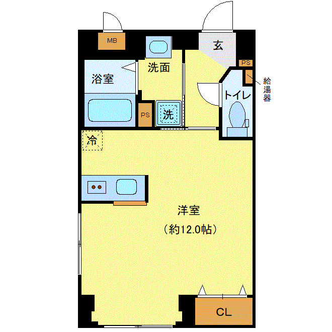 マンスリーリブマックス池上駅前レジデンス_1R