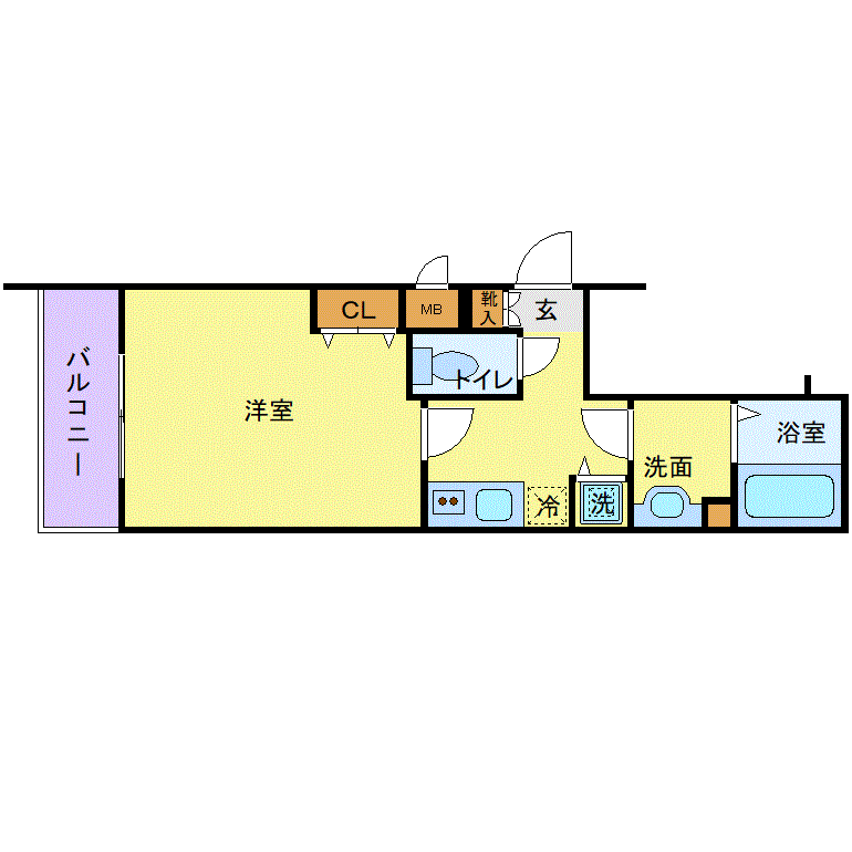 マンスリーリブマックス品川泉岳寺ステーションフロント_1K
