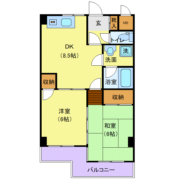 マンスリーリブマックス大江戸線落合南長崎ファミイユ