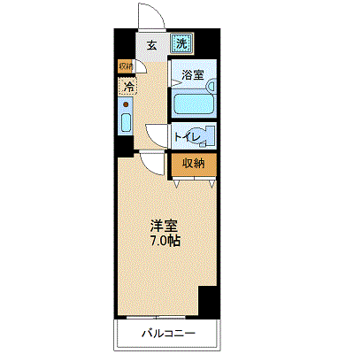 マンスリーリブマックス本八幡EAST_1K