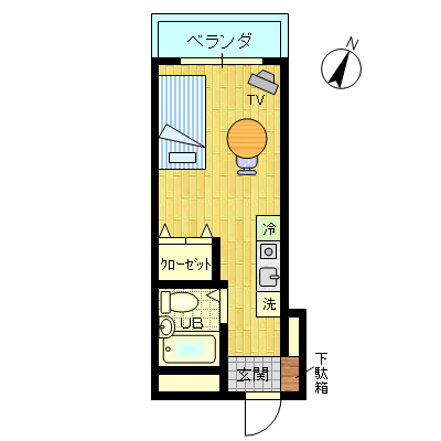 フリーポート・Ｋ 間取り図