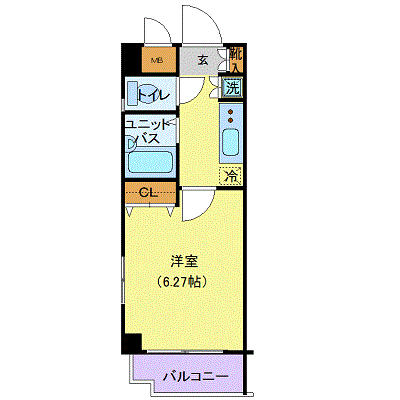 マンスリーマンション東中野２図面