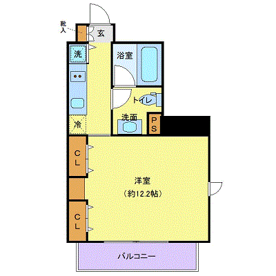 マンスリーマンション江東区亀戸６丁目図面