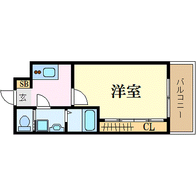 マンスリーリブマックス天神ステーションタワー_1K〜