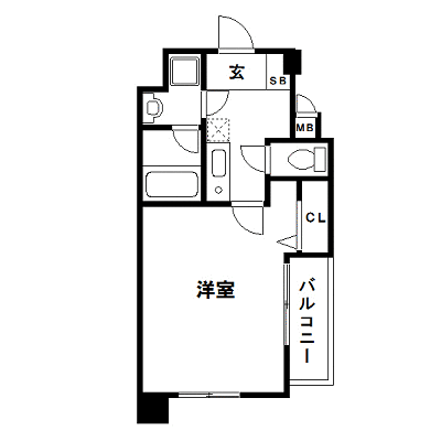 マンスリーマンション名駅北・浅間町図面