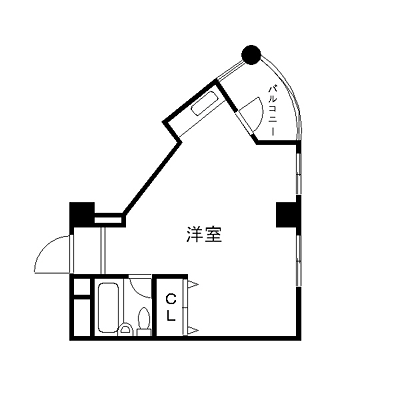 マンスリーリブマックス箱崎駅前エンジェル_1R〜