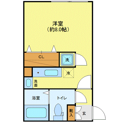 マンスリーマンション文京区白山図面