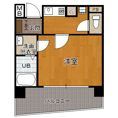 マンスリーマンション大阪市北区浮田２丁目図面