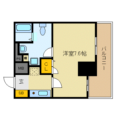 マンスリーリブマックス北浜駅前