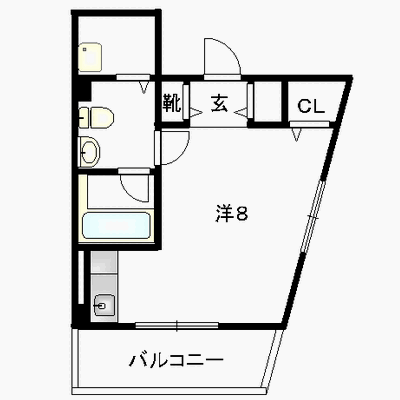 マンスリーマンション元町図面