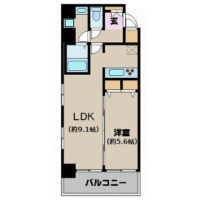 マンスリーリブマックス新宿御苑前アルティメット_1LDK