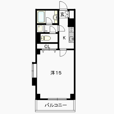 マンスリーマンション摂津本山４図面
