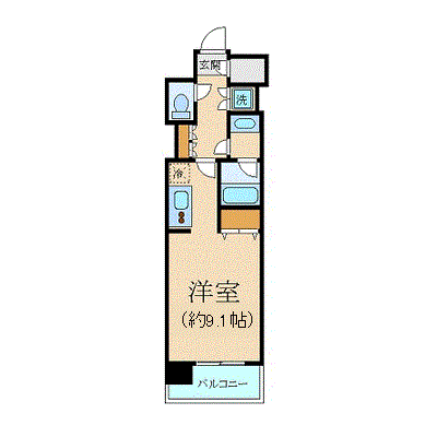 マンスリーマンション品川区西五反田８丁目図面