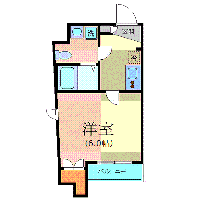 マンスリーマンション大久保１丁目2図面