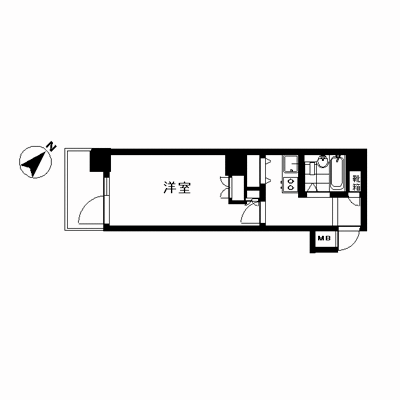 マンスリーマンション渋谷区恵比寿１丁目図面