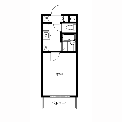 マンスリーマンション杉並区高円寺南２丁目43図面
