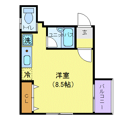 マンスリーリブマックス新宿御苑前駅前ステイ_1R