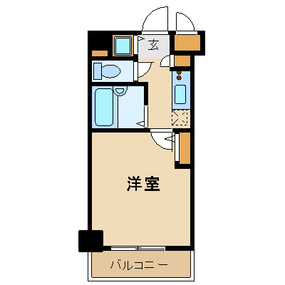 マンスリーリブマックス中野サンプラザグランドステイ_1K〜