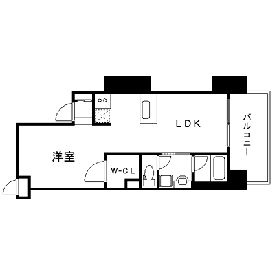マンスリーリブマックス神戸三宮Ｎｏｒｔｈ_1LDK〜