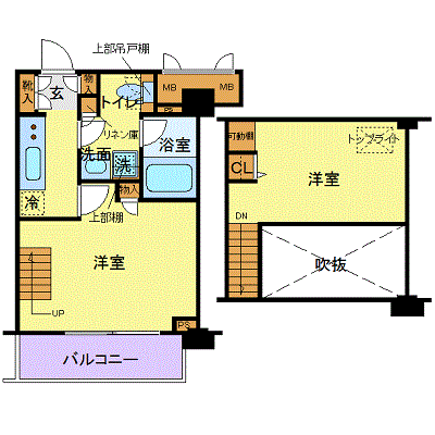 マンスリーリブマックス五反田駅前メゾネットステイ_2K〜