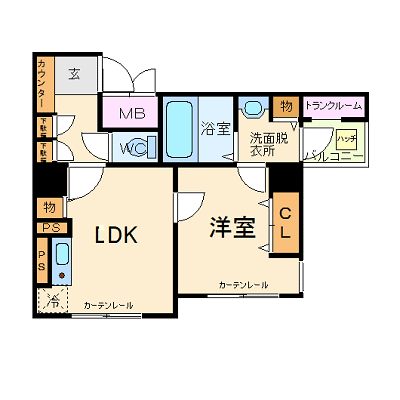 マンスリーリブマックス日本橋茅場町ステーションフロント_1LDK