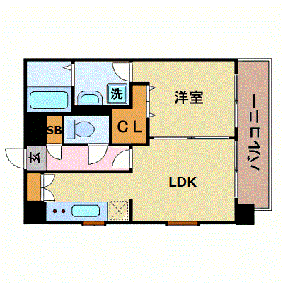 マンスリーリブマックス博多駅前エスタディオ_1LDK