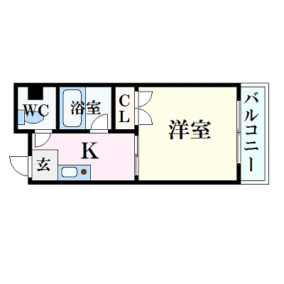 マンスリーリブマックス岡山駅東_1K