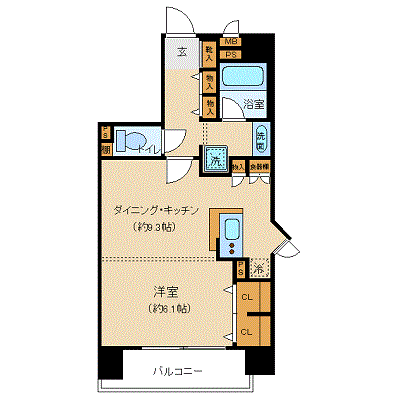 マンスリーリブマックス日本橋箱崎町デリード