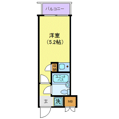 マンスリーリブマックス新宿御苑前駅前ステイ_1R〜