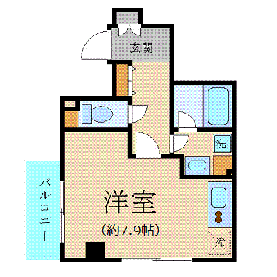 マンスリーリブマックス四谷三丁目ステーション_1R