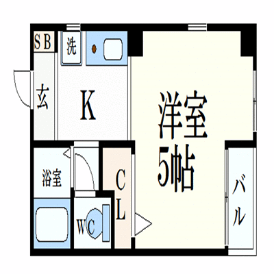 マンスリーリブマックス三宮東_1K〜