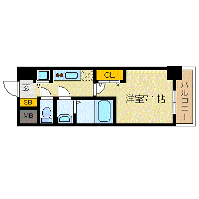 マンスリーリブマックス京都駅前ソナーレ_1K〜