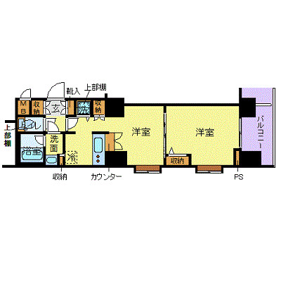 マンスリーリブマックス浜松町芝アストラーレ_1DK〜