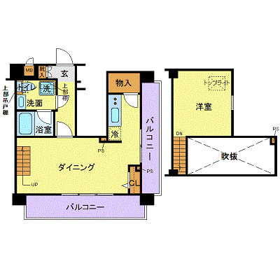 マンスリーリブマックス五反田駅前メゾネットステイ_1DK
