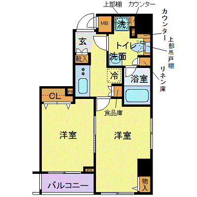 マンスリーリブマックス五反田駅前メゾネットステイ_2K〜