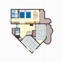 ウィークリーマンション・マンスリーマンション 間取り図 ウィークリーマンション・マンスリーマンション 間取り図