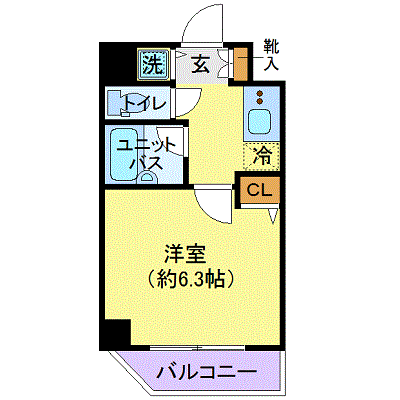 マンスリーリブマックス杉並方南町SOUTH_1K